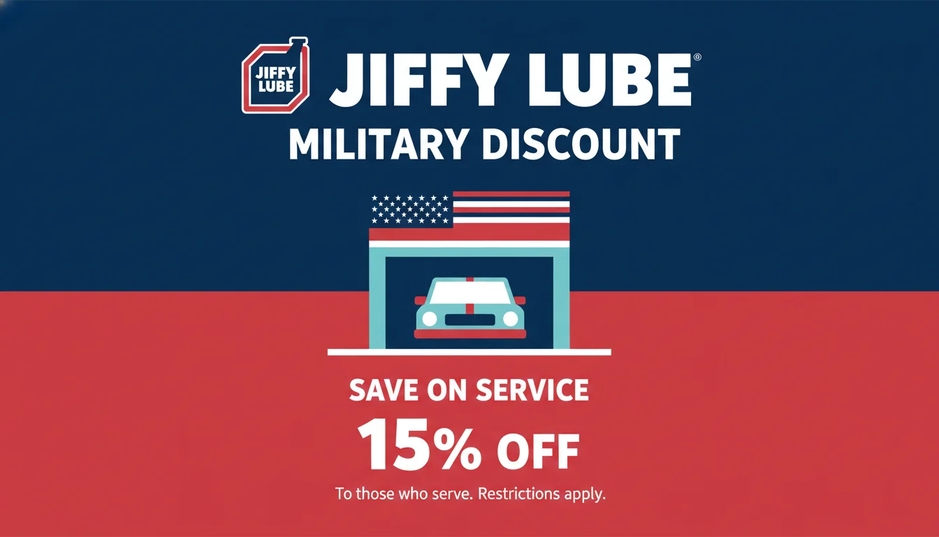 Jiffy Lube Military Discount