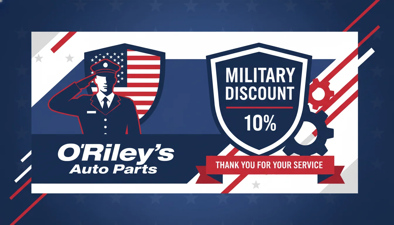 O'Reilly Auto Parts Military Discount