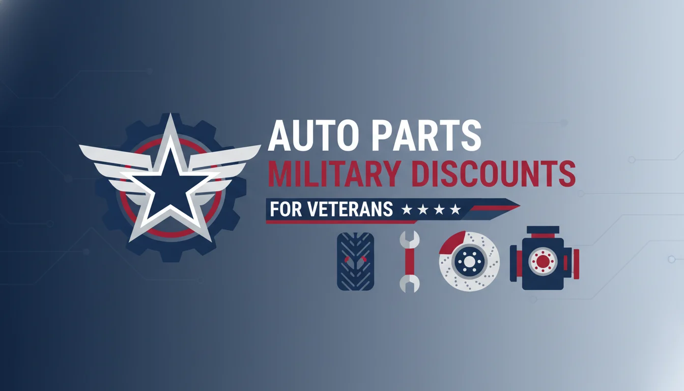Auto Parts Store Military Discounts