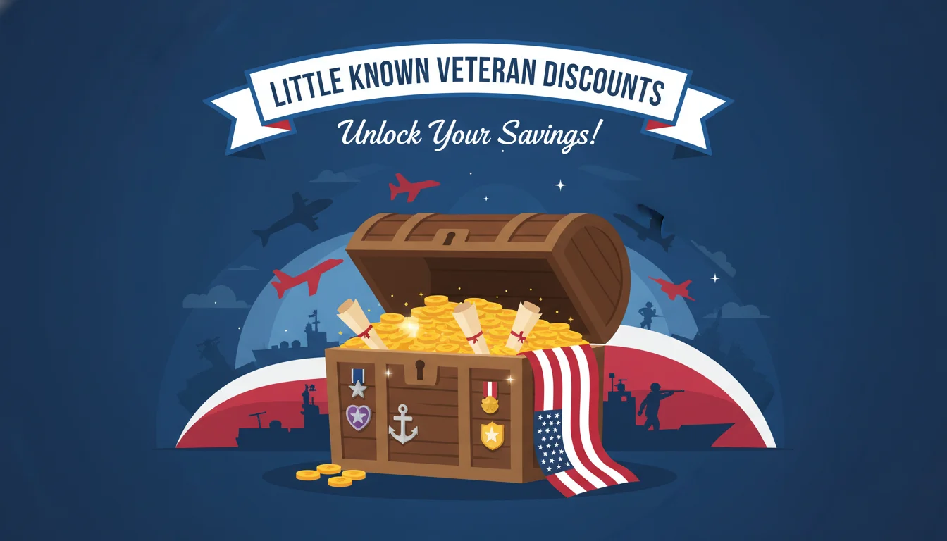 Little-Known Veteran Discounts You're Probably Missing