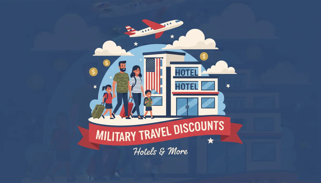 Travel Military Discounts 2026: Hotels, Flights & Vacations