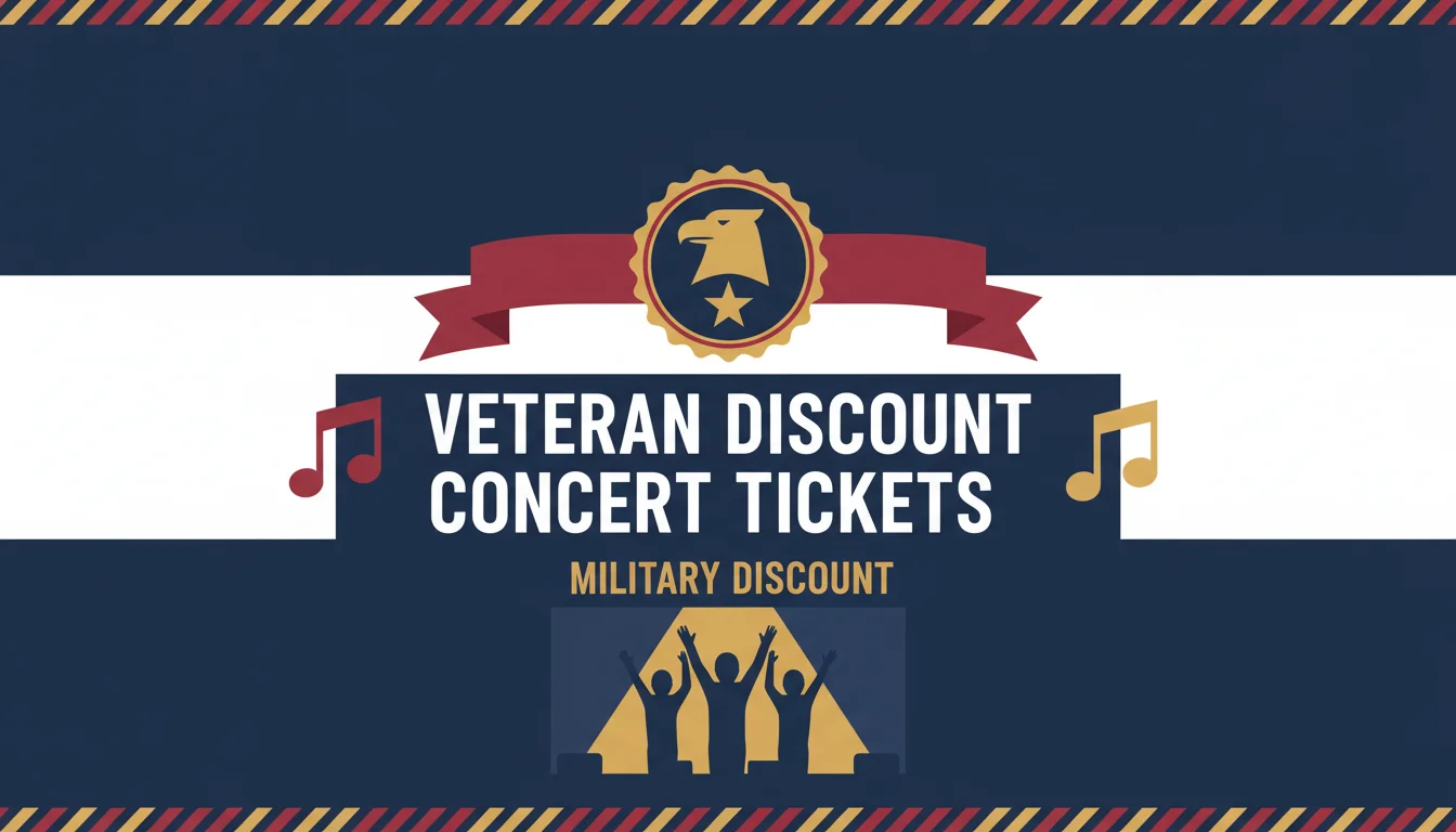 Veteran Discount Concert Tickets Military Discount