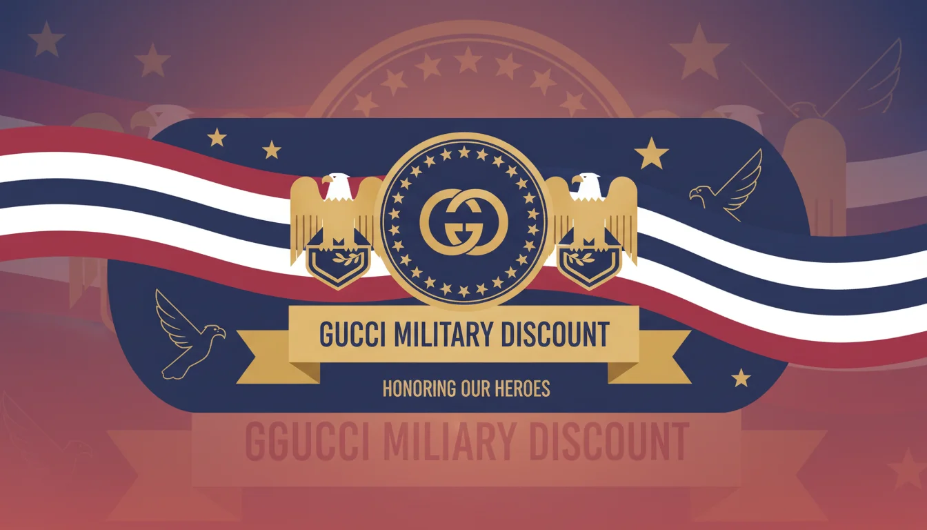 Gucci Military Discount
