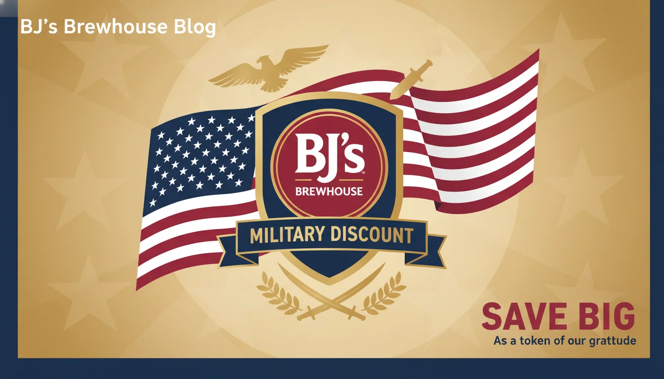 BJs Brewhouse Military Discount