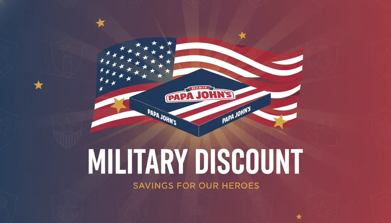 Papa Johns Military Discount
