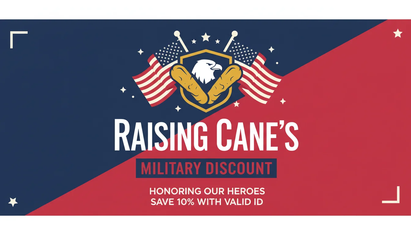 Raising Cane's Military Discount
