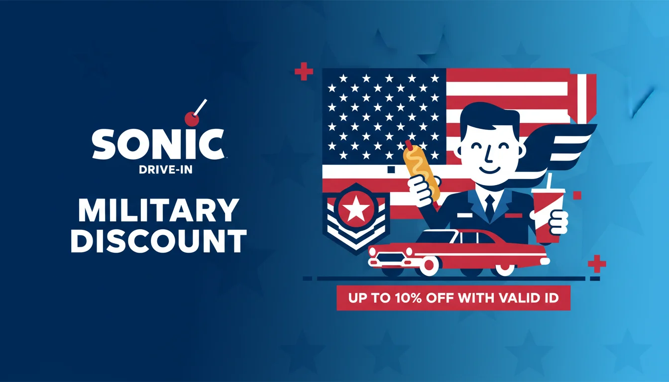 Sonic Drive-In Military Discount