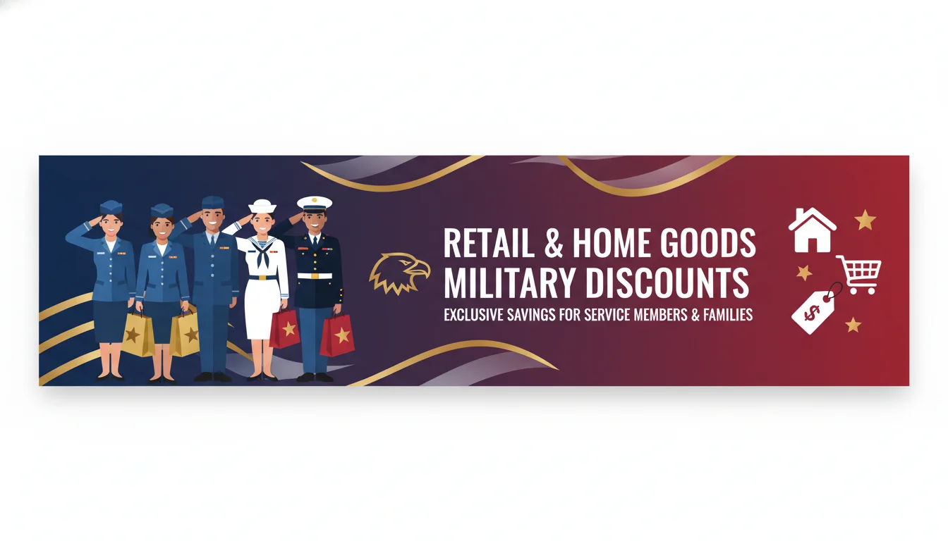 Retail & Home Goods Military Discounts