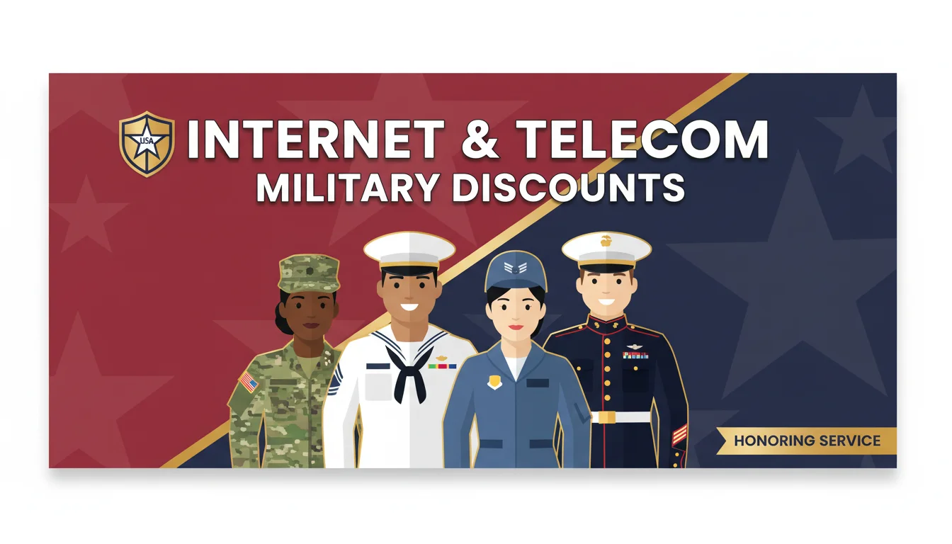 Internet & Telecom Military Discounts